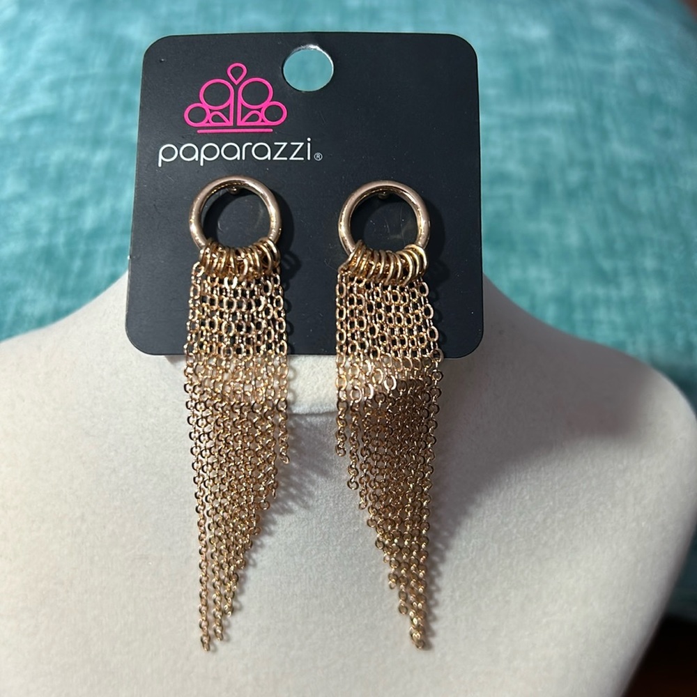 Gold Dangle Earrings